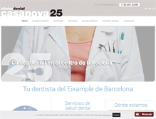 Tablet Screenshot of casanova25.com